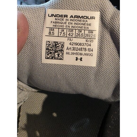 Under Armour Men's Charged Chase 3 Men’s Size 8.5 - Picture 9 of 9